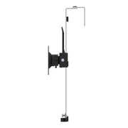 StarTech.com Cubicle Monitor Mount - Cubicle Wall Single Monitor Hanger - Up to 34" (17.6lb/8kg) VESA Mount Display - Height Adjustable Ergonomic Office Cubicle Hanging Flat Panel Hook & Clamp Bracket