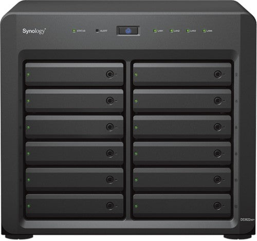 Synology DiskStation DS3622xs+ NAS Tower Intel® Xeon® D D-1531 16 GB DDR4 0 TB DiskStation Manager Black