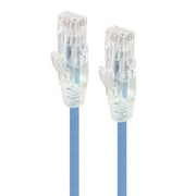 ALOGIC 1m Blue Series Alpha Ultra Slim Cat6 Network Cable, UTP, 28AWG
