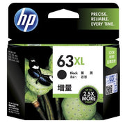 HP 63XL BLACK INK CARTRIDGE HIGH YIELD