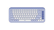 Logitech POP Icon Keys keyboard Universal Bluetooth QWERTY English Lilac, White