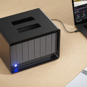 LaCie 8big Pro5 disk array 64 TB Desktop Black