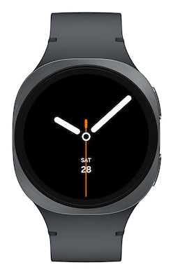 Samsung Galaxy Watch8 SM-L320NDAAXSA smartwatch / sport watch 3.3 cm (1.3") AMOLED 40 mm Digital 438 x 438 pixels Graphite Wi-Fi GPS (satellite)