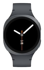 Samsung Galaxy Watch8 SM-L320NDAAXSA smartwatch / sport watch 3.3 cm (1.3") AMOLED 40 mm Digital 438 x 438 pixels Graphite Wi-Fi GPS (satellite)