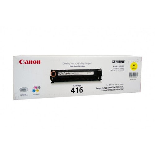 Canon 416 Y toner cartridge 1 pc(s) Original Yellow