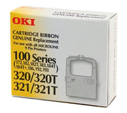 OKI 100/320 SERIES RIBBON BLACK