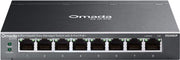TP-Link Omada ES208GP network switch Managed L2 Gigabit Ethernet (10/100/1000) Power over Ethernet (PoE) DIN rail Black