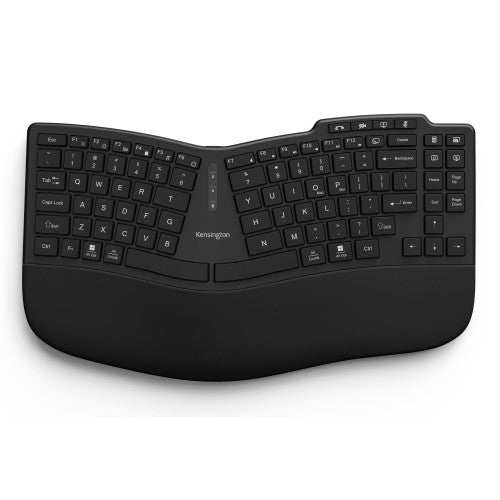 Kensington Pro Fit Ergo KB675 EQ TKL keyboard Home/Office USB + RF Wireless + Bluetooth QWERTY US English Black