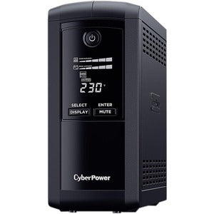 CyberPower VP700ELCD uninterruptible power supply (UPS) Line-Interactive 0.7 kVA 390 W 4 AC outlet(s)