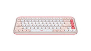 Logitech POP Icon Keys keyboard Universal Bluetooth QWERTY English Rose