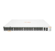 HPE Aruba Networking Aruba Instant On 1960 48G 40p Class4 8p Class6 PoE 2XGT 2SFP+ 600W (x2) Managed L2+ Gigabit Ethernet (10/100/1000) Power over Ethernet (PoE) 1U White