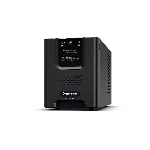 CyberPower PR1500ELCD uninterruptible power supply (UPS) Line-Interactive 1.5 kVA 1350 W 8 AC outlet(s)