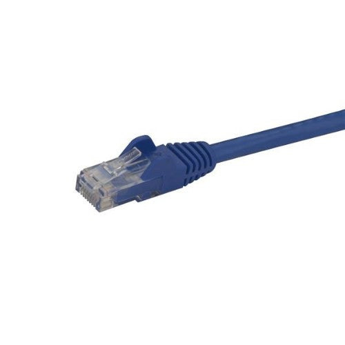 StarTech.com 10m CAT6 Ethernet Cable - Blue CAT 6 Gigabit Ethernet Wire -250MHz 100W PoE RJ45 UTP Network/Patch Cord Snagless w/Strain Relief Individually Tested