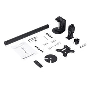 StarTech.com Single Monitor Desk Mount - Single Screen Heavy Duty Pole Mount for up to 34" (17.6lb/8kg) VESA Compatible Displays - Ergonomic Height Adjustable Monitor Arm Mount - Desk Clamp/Grommet
