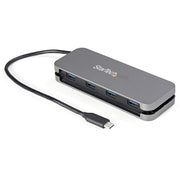 StarTech.com 4 Port USB C Hub - 4x USB-A - USB 3.0 Type-C Hub - USB 3.2 Gen 1 (5Gbps) - Bus Powered Portable USB-C to USB-A Adapter Laptop Hub - 11.2" (28.5cm) Cable w/ Cable Management