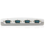 StarTech.com 4 Port USB to RS232 Serial DB9 Adapter Hub - TAA