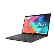 MSI Modern 15 F1MG-1237AU Intel Core 7 150U Laptop 39.6 cm (15.6") Full HD 16 GB DDR4-SDRAM 512 GB SSD Wi-Fi 6E (802.11ax) Windows 11 Home Grey