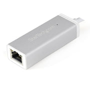 StarTech.com USB-C to Gigabit Ethernet Adapter, Aluminum, Thunderbolt 3 / 4 Compatible, USB Type C Network Adapter