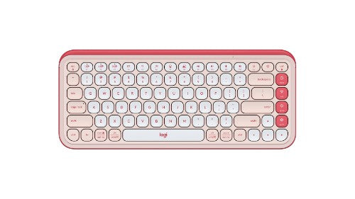 Logitech POP Icon Keys keyboard Universal Bluetooth QWERTY English Rose