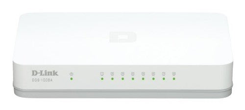 D-Link DGS-1008A network switch Unmanaged Black