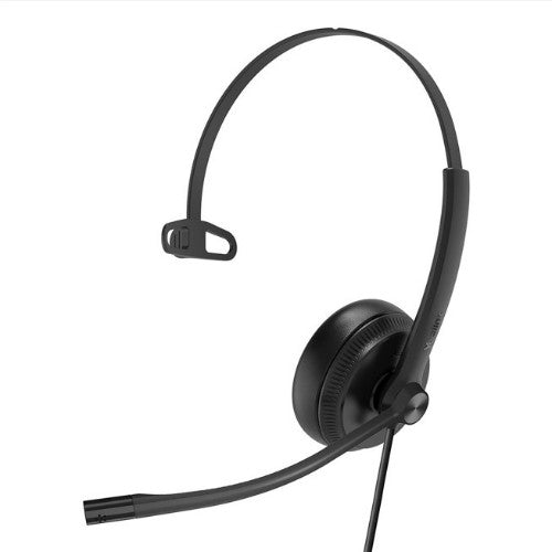 Yealink *last stock Yealink UH34SE Teams Certified Wideband Noise Cancelling Headset, USB and 3.5mm Jack, Controller with Teams Button, Mono, Ultra Lightweigh