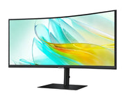 Samsung LS34C650UEEXXY computer monitor 86.4 cm (34") 3440 x 1440 pixels UltraWide Quad HD LED Black