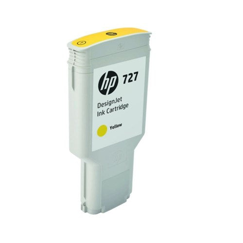 HP 727 300-ml Yellow DesignJet Ink Cartridge