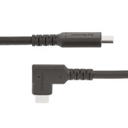 StarTech.com 3ft (1m) USB-C Cable, Right-Angled, USB 10Gbps, 100W (5A) Power Delivery, 8K 60Hz / 4K 144Hz DP Alt Mode, Rugged USB C Cord - Thunderbolt Compatible