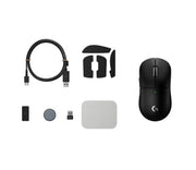 Logitech G PRO X SUPERLIGHT 2c mouse Gaming Ambidextrous RF Wireless 44000 DPI