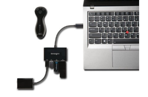 Kensington CH1000 USB 3.2 Gen 1 (3.1 Gen 1) Type-C 5000 Mbit/s Black