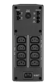 APC Back-UPS Pro, 1600VA/960W, Tower, 230V, 8x IEC C13 outlets, AVR, LCD, User Replaceable Battery