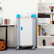 LapCabby LAP10VBL Portable device management cart Blue, Grey, Lime, Orange, Purple, White