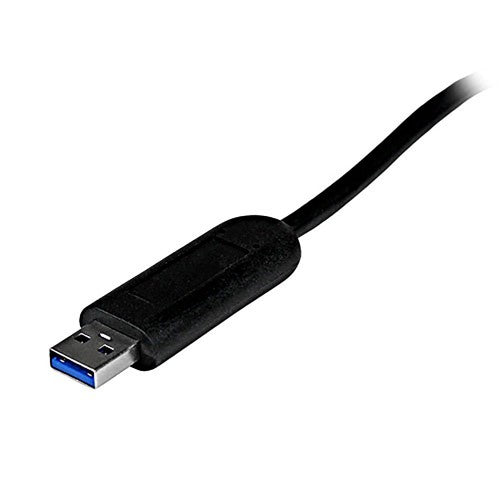 StarTech.com 4 Port Portable SuperSpeed USB 3.0 Hub with Built-in Cable - 5Gbps