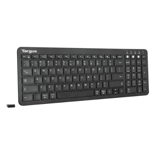 Targus AKB863US keyboard Home/Office RF Wireless + Bluetooth QWERTY US International Black