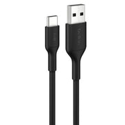 Belkin BoostCharge USB cable USB 2.0 0.15 m USB A USB C 15 Gbit/s 15 W Black