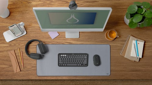 Logitech Pebble 2 M350s mouse Office Ambidextrous RF Wireless + Bluetooth Optical 1000 DPI