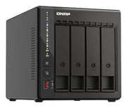 QNAP TS-453E NAS Tower Intel® Celeron® J6412 8 GB 16 TB QNAP Turbo System Black
