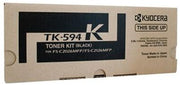 KYOCERA TK-594K Black Toner for FS-C2126MFP/FS-C2026MFP/M6526CIDN (7,000 Yield)