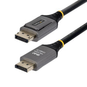 StarTech.com 50cm DisplayPort 2.1 Cable, VESA Certified DP80 DisplayPort Cable, Uncompressed 10K/8K 60Hz, 16K 60Hz/8K 240Hz w/DSC 1.2a, DP 2.1 Monitor Cord