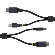 StarTech.com 6ft (1.8m) HDMI and USB 5Gbps KVM Cable, 4K 60Hz, HDMI 2.0 and USB Combo Cable for KVM Switches