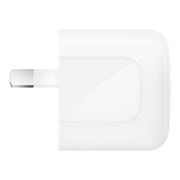 Belkin WCA013AUWH mobile device charger Universal White AC Fast charging Indoor