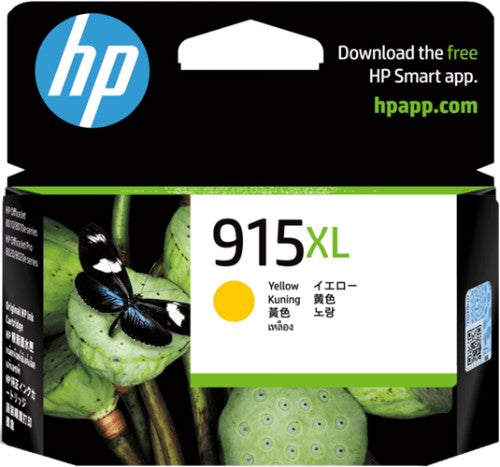 HP 915XL Yel Originl Ink3YM21AA