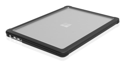STM STM-122-492MT-01 laptop case 35 cm (13.8") Border Transparent, Black