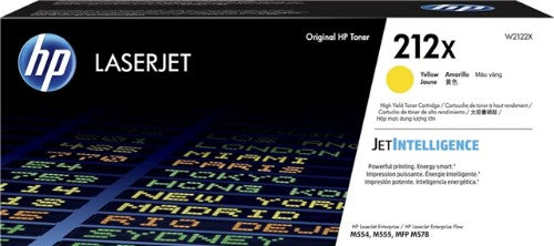 HP 212X High Yield Yellow Original LaserJet Toner Cartridge