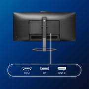 Philips 5000 series 34E1C5600HE/75 computer monitor 86.4 cm (34") 3440 x 1440 pixels Wide Quad HD LCD Black
