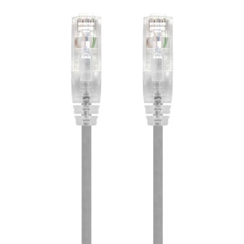 ALOGIC 3m Grey Series Alpha Ultra Slim Cat6 Network Cable, UTP, 28AWG