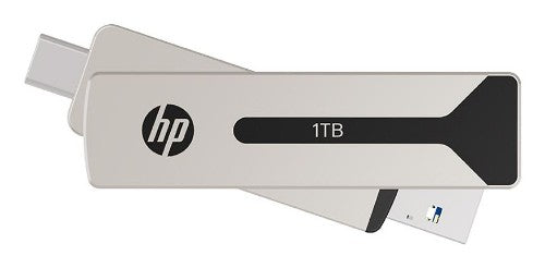 HP 911 Pro USB flash drive 256 GB USB Type-A / USB Type-C 3.2 Gen 2 (3.1 Gen 2) Silver