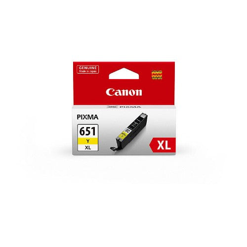 CANON CLI651XL INK CARTRIDGE HIGH YIELD YELLOW