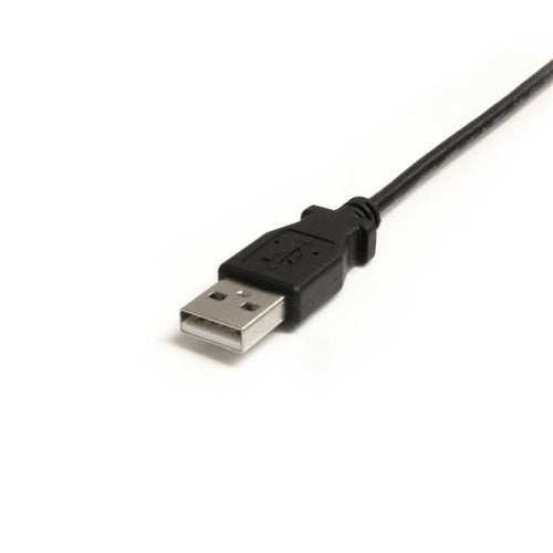 StarTech.com 3 ft Mini USB Cable - A to Right Angle Mini B