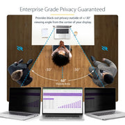 StarTech.com 15-inch MacBook Air M2 M3 M4 M5 Magnetic Laptop Privacy Screen, Blue Light Screen Protector, Reversible Anti-Glare Matte or Glossy Sides, Laptop Privacy Filter